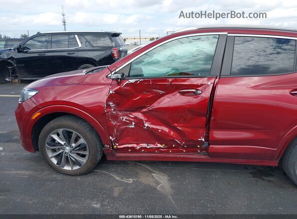 KL4MMDSL6NB106821 2022 BUICK ENCORE Бордовый Вид спереди