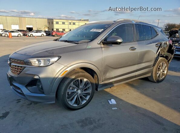 KL4MMDSLXNB036773 2022 BUICK ENCORE Серый Передняя левая четверть