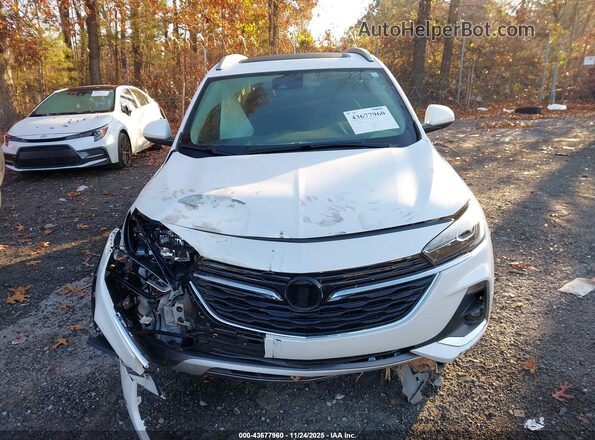 KL4MMFSL8PB000160 2023 BUICK ENCORE White Вид щитка приладів