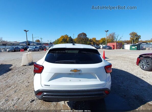 KL77LFEP1SC102825 2025 CHEVROLET TRAX Белый 