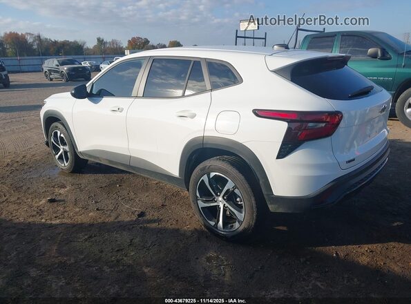 KL77LGEP7SC255067 2025 CHEVROLET TRAX Белый Задняя левая четверть
