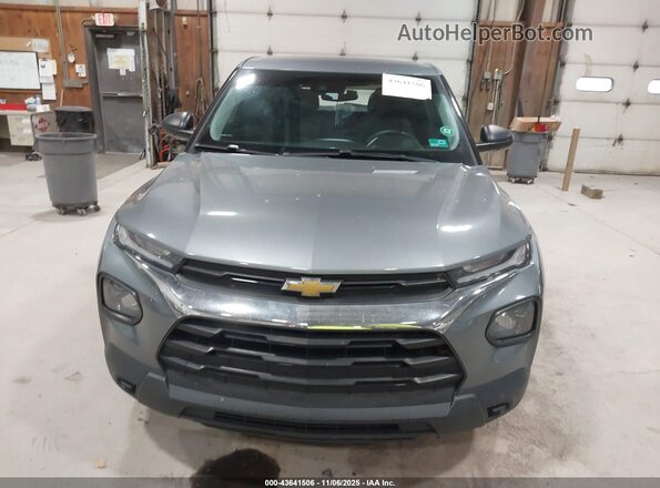 KL79MMS2XMB165823 2021 CHEVROLET TRAILBLAZER Gray Instrument cluster view