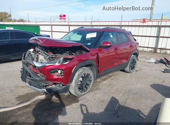 KL79MPS21NB140750 2022 CHEVROLET TRAILBLAZER Красный Передняя левая четверть