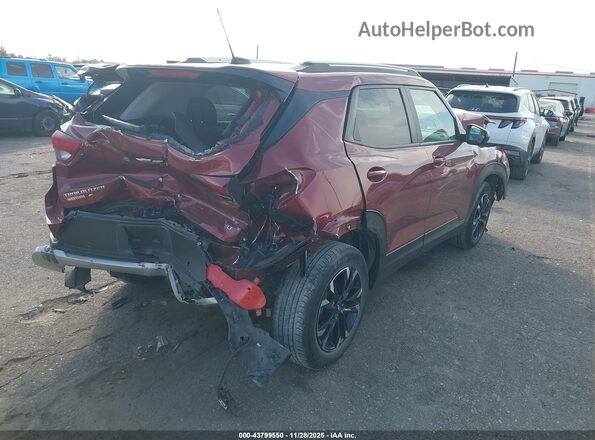 KL79MPS21NB140750 2022 CHEVROLET TRAILBLAZER Красный Задняя правая четверть