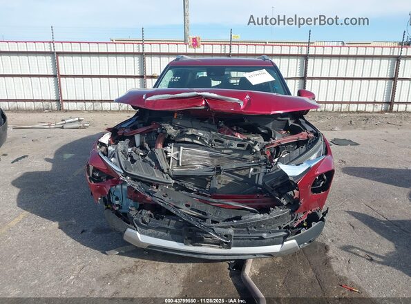 KL79MPS21NB140750 2022 CHEVROLET TRAILBLAZER Красный Вид щитка приборов