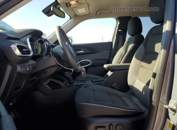 KL79MPS26NB105363 2022 CHEVROLET TRAILBLAZER Gray Widok wnętrza z przodu