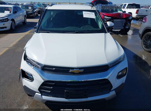 KL79MPSL0PB095537 2023 CHEVROLET TRAILBLAZER Белый Вид щитка приборов