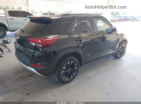 KL79MPSL1NB027745 2022 CHEVROLET TRAILBLAZER Черный Задняя правая четверть