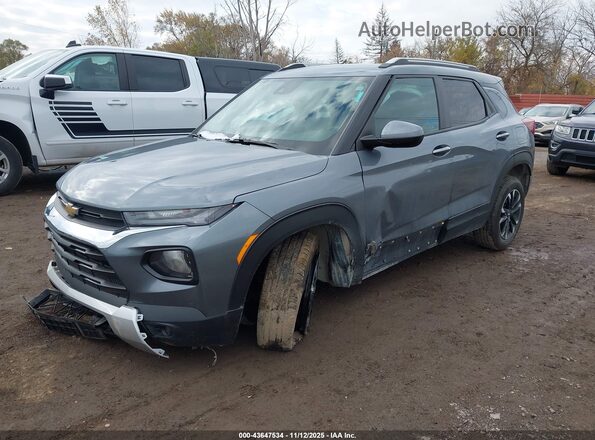 KL79MPSL1NB084544 2022 CHEVROLET TRAILBLAZER Серый Передняя левая четверть