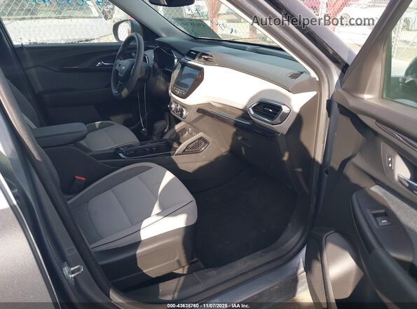 KL79MPSL5MB154688 2021 CHEVROLET TRAILBLAZER Gray Вид салону спереду