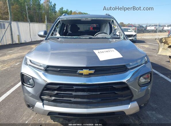 KL79MPSL6NB058490 2022 CHEVROLET TRAILBLAZER Серый Вид щитка приборов