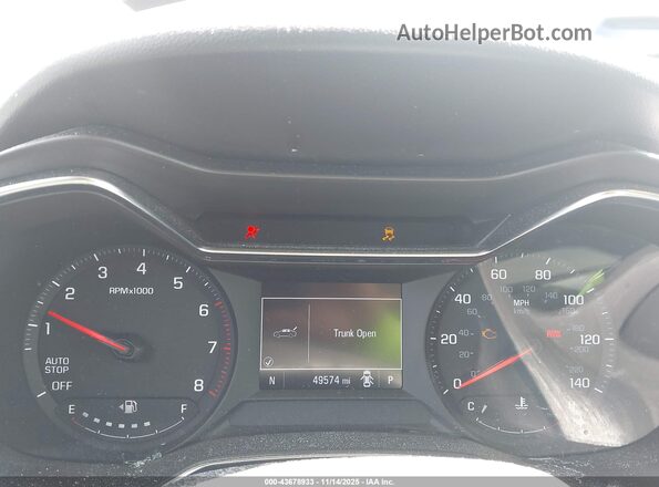 KL79MPSL6NB058490 2022 CHEVROLET TRAILBLAZER Серый Вид задних сидений