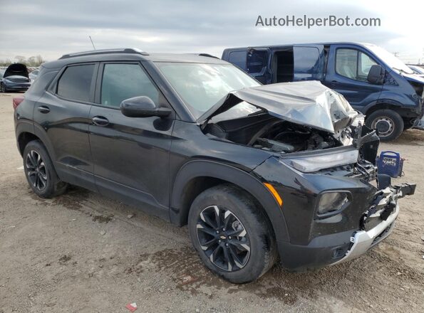 KL79MRSL6NB114830 2022 CHEVROLET TRAILBLAZER Черный Передняя правая четверть