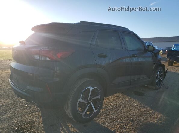 KL79MTSL6NB063018 2022 CHEVROLET TRAILBLAZER Черный Задняя правая четверть