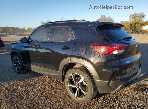 KL79MTSL6NB063018 2022 CHEVROLET TRAILBLAZER Черный Задняя левая четверть