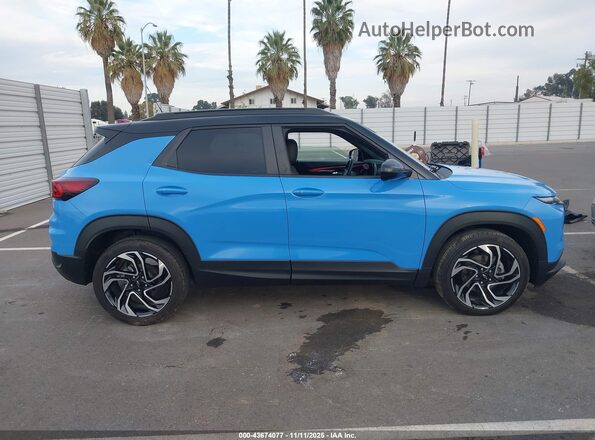 KL79MTSL9RB073497 2024 CHEVROLET TRAILBLAZER Blue Вид задньої частини салону