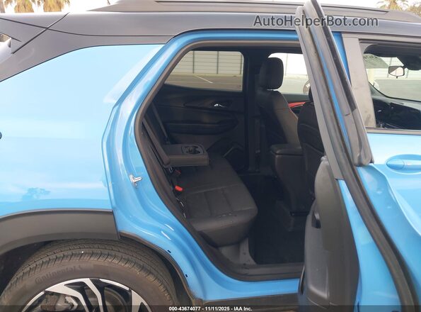 KL79MTSL9RB073497 2024 CHEVROLET TRAILBLAZER Blue Вид наклейки з VIN-кодом