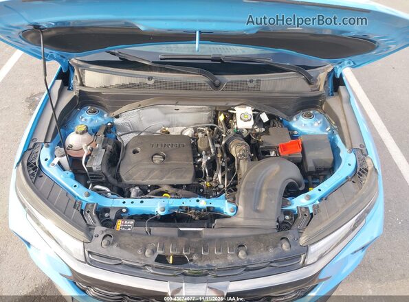 KL79MTSL9RB073497 2024 CHEVROLET TRAILBLAZER Blue Вид ззаду
