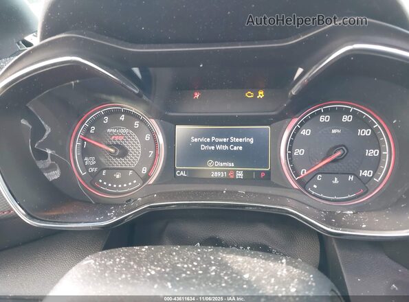 KL79MUSL3PB214227 2023 CHEVROLET TRAILBLAZER Черный Вид задних сидений
