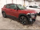 2021 Chevrolet Trailblazer Awd Rs Burgundy vin: KL79MUSL6MB099182
