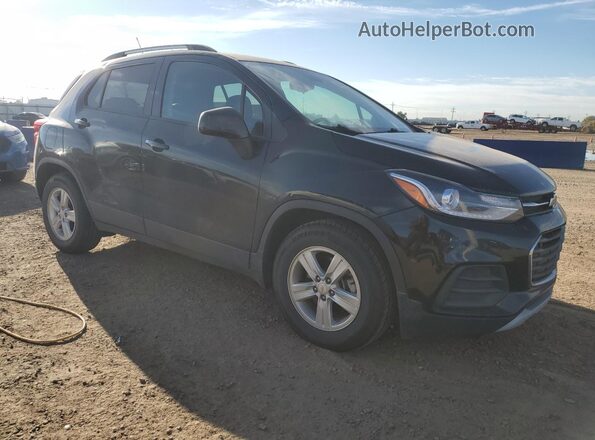 KL7CJLSB8MB328199 2021 CHEVROLET TRAX Black Передня права чверть