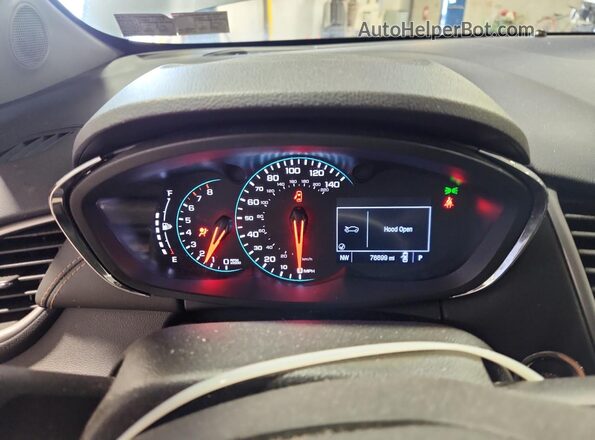 KL7CJPSB6KB814840 2019 CHEVROLET TRAX Серебряный Вид щитка приборов