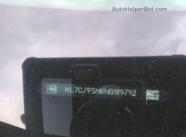 KL7CJPSM6NB519792 2022 CHEVROLET TRAX  Вид панели приборов