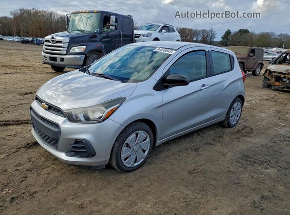KL8CB6SA0HC734883 2017 CHEVROLET SPARK Серебряный Передняя левая четверть