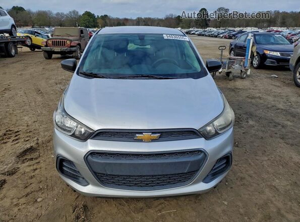 KL8CB6SA0HC734883 2017 CHEVROLET SPARK Серебряный Вид спереди