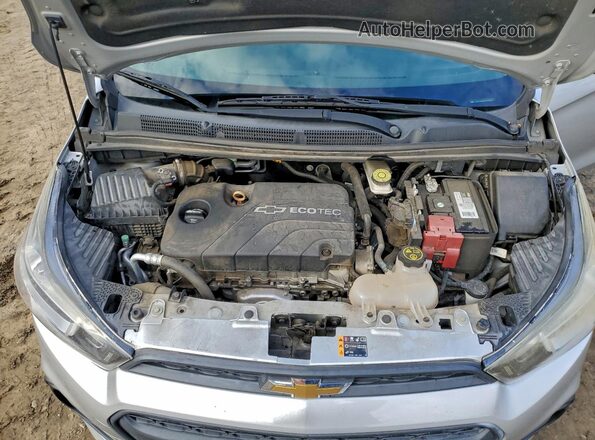KL8CB6SA0HC734883 2017 CHEVROLET SPARK Серебряный Вид подкапотного пространства