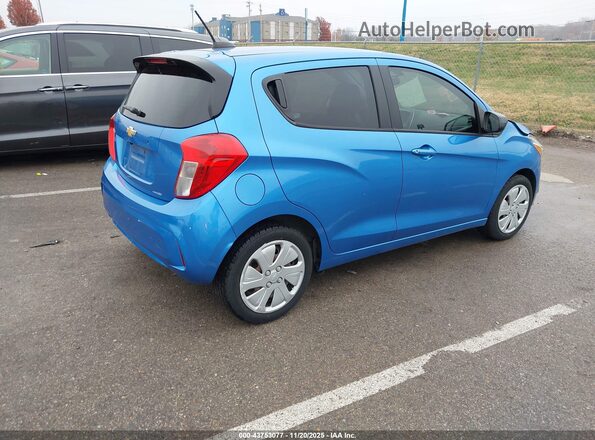 KL8CB6SA0HC839472 2017 CHEVROLET SPARK Синий Задняя правая четверть