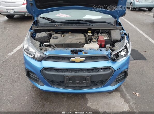 KL8CB6SA0HC839472 2017 CHEVROLET SPARK Синий Вид сзади