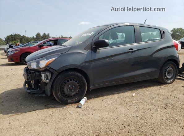KL8CB6SA0JC480338 2018 CHEVROLET SPARK Серый Передняя левая четверть