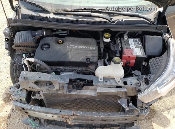 KL8CB6SA0JC480338 2018 CHEVROLET SPARK Серый Вид задней части салона