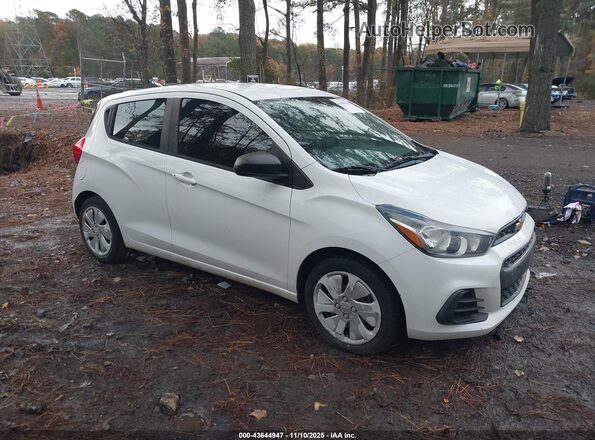 KL8CB6SA2JC451519 2018 CHEVROLET SPARK White Przód prawy