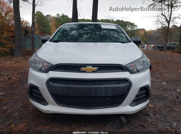 KL8CB6SA2JC451519 2018 CHEVROLET SPARK White Widok z przodu