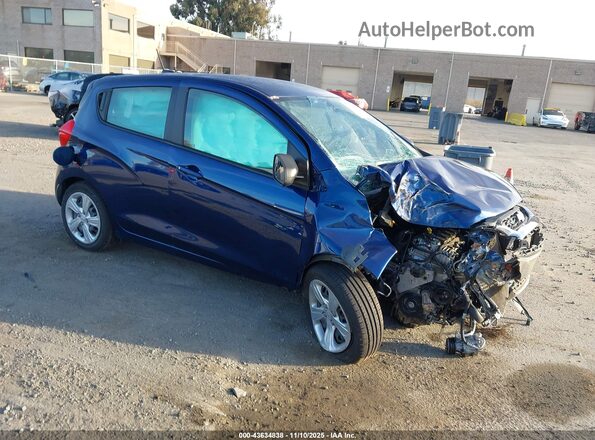 KL8CB6SA6NC030389 2022 CHEVROLET SPARK Dark Blue Передняя правая четверть