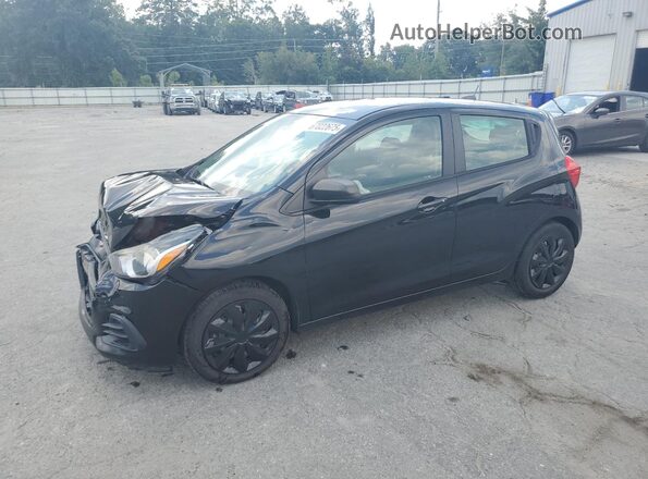 KL8CB6SA9JC461111 2018 CHEVROLET SPARK Black Vista tres cuartos delantera izquierda
