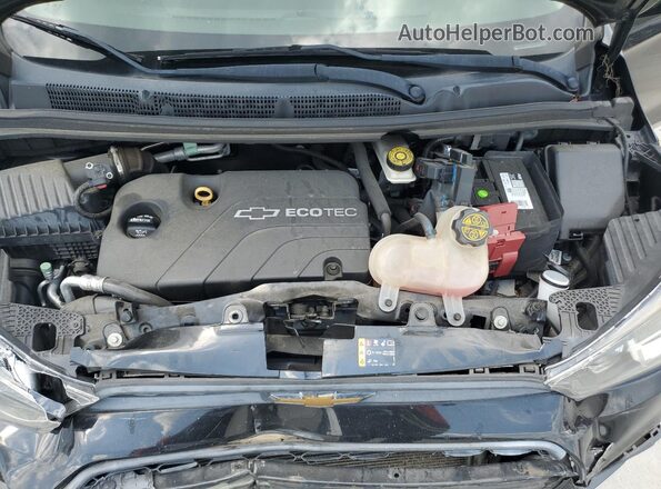KL8CB6SA9JC461111 2018 CHEVROLET SPARK Black Vista interior trasera