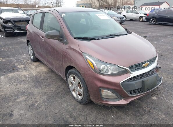KL8CB6SA9KC811175 2019 CHEVROLET SPARK Фиолетовый Передняя правая четверть