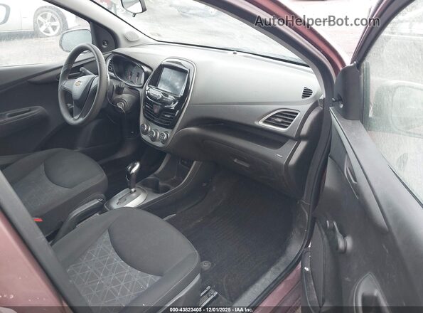 KL8CB6SA9KC811175 2019 CHEVROLET SPARK Фиолетовый Вид салона спереди