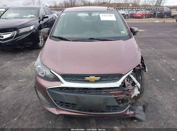 KL8CB6SA9KC811175 2019 CHEVROLET SPARK Фиолетовый Вид щитка приборов