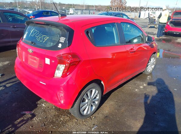 KL8CD6SA0HC758224 2017 CHEVROLET SPARK Красный Задняя правая четверть