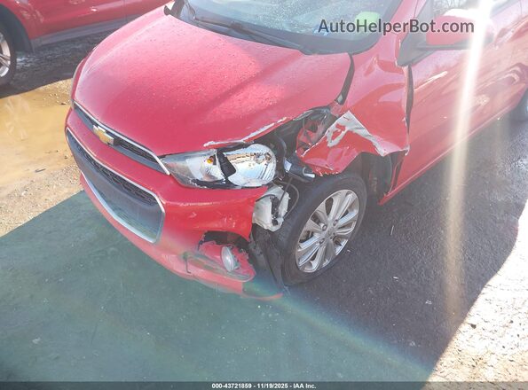 KL8CD6SA0HC758224 2017 CHEVROLET SPARK Красный Вид спереди
