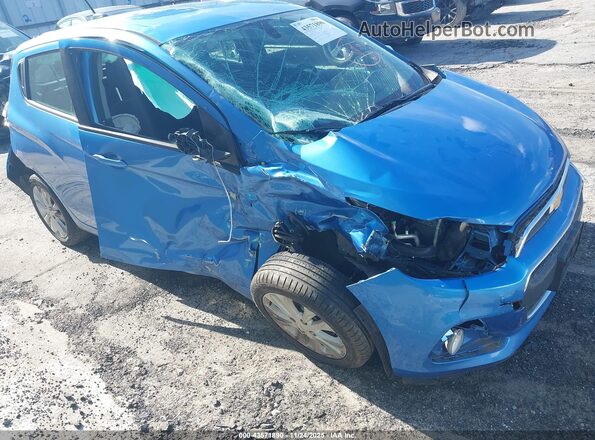 KL8CD6SA1JC477295 2018 CHEVROLET SPARK Blue Vista frontal
