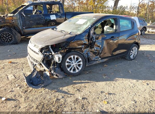 KL8CD6SA4MC716651 2021 CHEVROLET SPARK Черный Передняя левая четверть