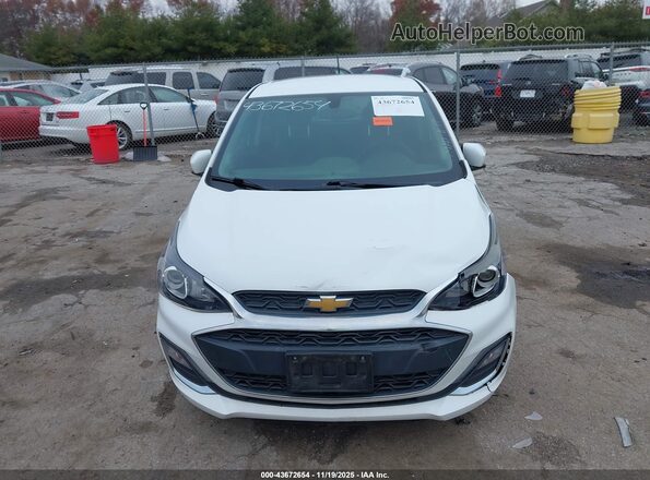 KL8CD6SA5KC742611 2019 CHEVROLET SPARK Белый Вид щитка приборов