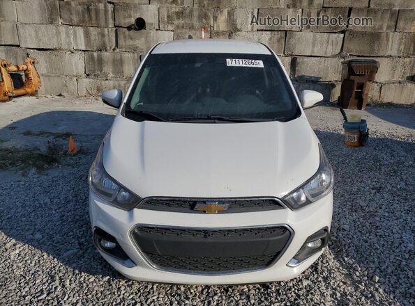 KL8CD6SA7JC475793 2018 CHEVROLET SPARK Белый Вид спереди
