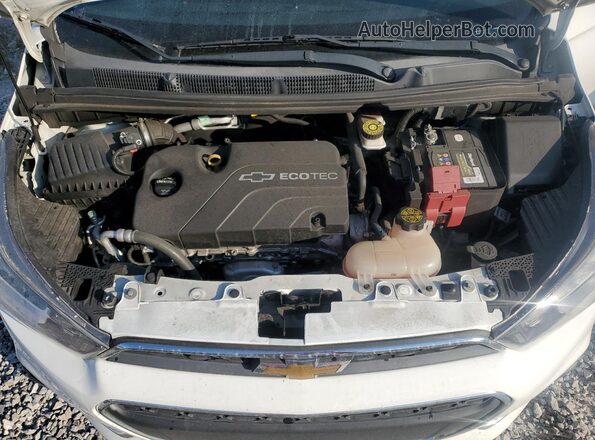 KL8CD6SA7JC475793 2018 CHEVROLET SPARK Белый Вид задней части салона