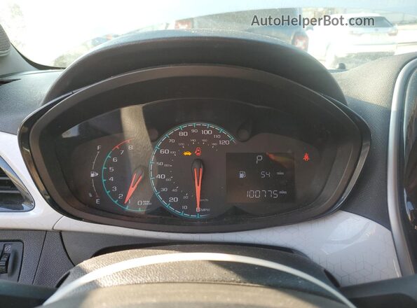 KL8CD6SA7JC475793 2018 CHEVROLET SPARK Белый Вид щитка приборов
